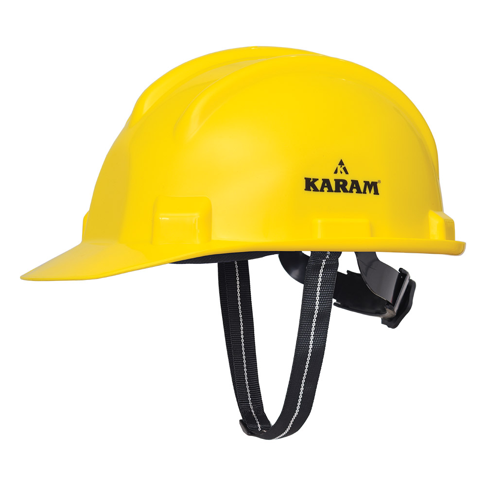 KARAM PN521 Safety Helmet (Ratchet Adjustment, Protective Peak)